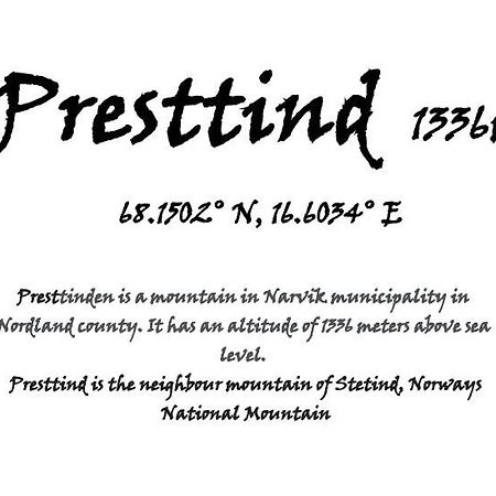 Presttind - Studio Apartment With Free Parking Narvik Exterior photo